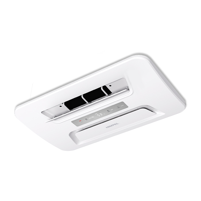 Himpel HueLeben dehumidifier with the swing louvre open